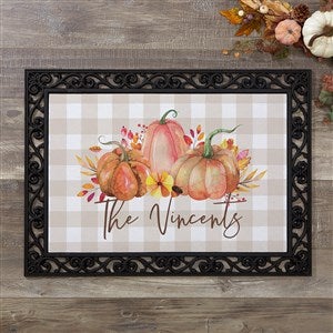 Autumn Watercolors Personalized Doormat - 18x27 - 28457
