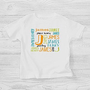 Bright Name Personalized Toddler T-Shirt - 28568-TT