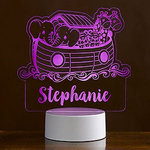 Precious Moments® Noahs Ark Personalized Baby LED Sign - 28611