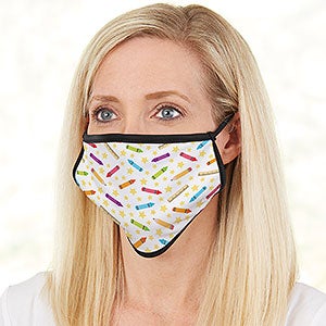 School Supplies Personalized Adult Teacher Face Mask - 28616