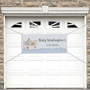 Precious Moments® Noahs Ark Personalized Baby Shower Banner - 20x48 - 28624-S