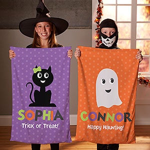 Halloween Character Personalized Pillowcase Treat Bag - 28652