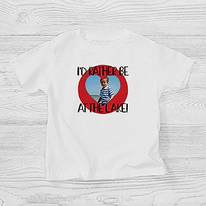 Photo Message Personalized Toddler T-Shirt - 28745-TT