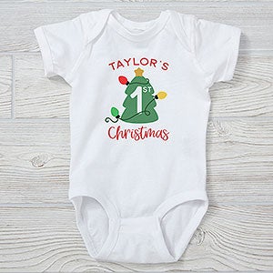 First Christmas Personalized Baby Bodysuit - 28781-CBB