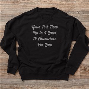 Write Your Own Personalized Hanes® Mens ComfortWash™ Sweatshirt - 28945-CWS