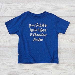 Write Your Own Personalized Toddler T-Shirt - 28949-TT