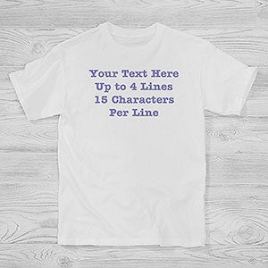 Write Your Own Personalized Hanes Kids T-Shirt - 28949-YCT