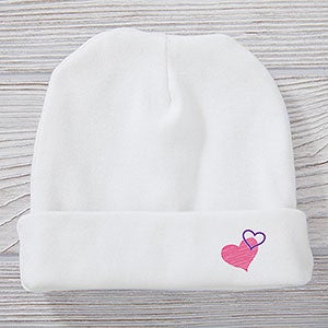 Look Who Loves Me Personalized Baby Hat - 29105-CH