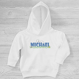 Ears To You Personalized Easter Toddler Hooded Sweatshirt - 29184-CTHS