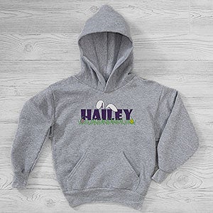Ears To You Personalized Easter Hanes® Kids Hooded Sweatshirt - 29184-YHS