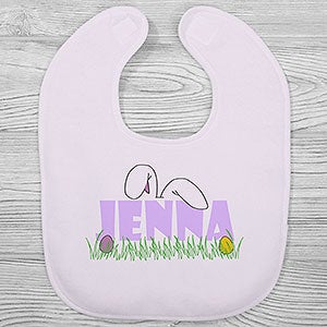 Ears To You Personalized Easter Baby Bib - 29186-B