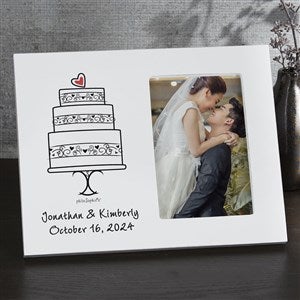 Wedding Couple Celebration philoSophies® Personalized Picture Frame - 29209