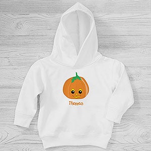 Pumpkin Pal Personalized Halloween Toddler Hooded Sweatshirt - 29223-CTHS