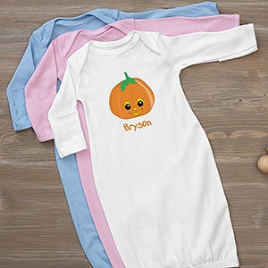 Pumpkin Pal Personalized Halloween Baby Gown - 29224-G