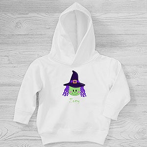 Lil Witch Personalized Halloween Toddler Hooded Sweatshirt - 29233-CTHS