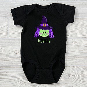 Lil Witch Personalized Halloween Baby Bodysuit - 29234-CBB
