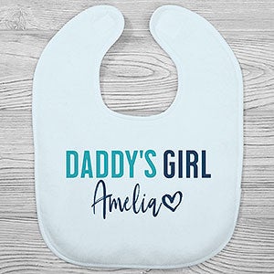 Daddys Girl Personalized Baby Bib - 29288-B