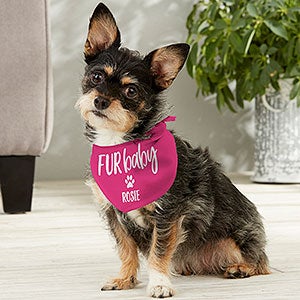 Fur Baby Personalized Dog Bandana- Small - 29317