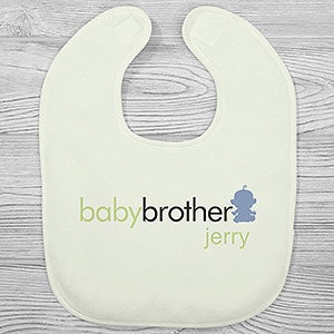 Big/Baby Brother & Sister Baby Bib - 29367-B