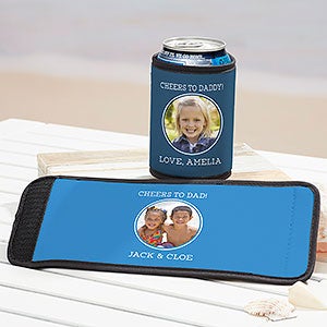 Photo Message For Him Can  Bottle Wrap - 29411