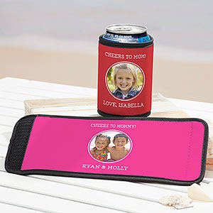 Photo Message For Her Personalized Can  Bottle Wrap - 29448