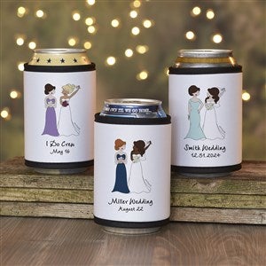 philoSophies® Bridal Party Personalized Can  Bottle Wrap - 29610