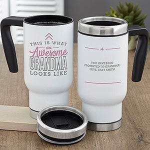 This is What an Awesome Grandma Looks Like Personalized 14 oz. Commuter Travel M - 29630