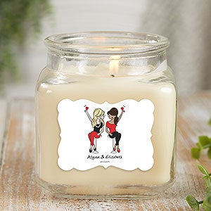 Best Friends philoSophies® Personalized 10 oz. Vanilla Candle Jar - 29688-10VB