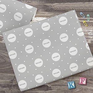 Simple  Sweet Personalized Wrapping Paper Roll - 6ft Roll - 29695