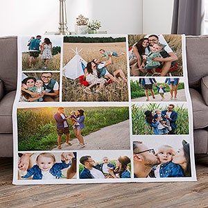 Photo Collage For Her Personalized 50x60 Sweatshirt Blanket - 29700-SW