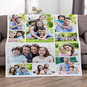Photo Gallery For Him Personalized 50x60 Sweatshirt Blanket - 29701-SW