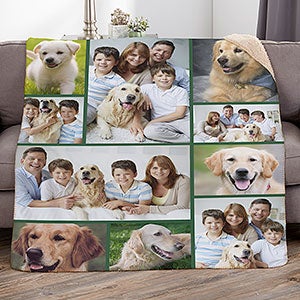 Photo Gallery For Pet Personalized 50x60 Sherpa Blanket - 29705-S