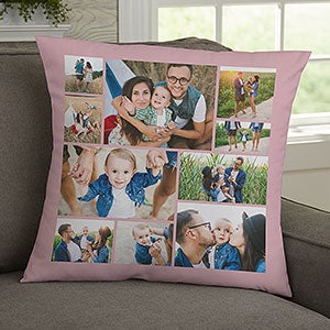 Photo Gallery For Her Personalized 18 Velvet Throw Pillow - 29707-LV
