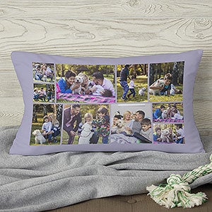 Photo Gallery For Pet Personalized Lumbar Throw Pillow - 29712-LB