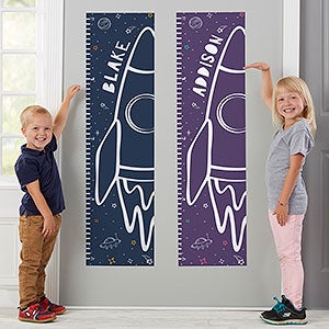 Space Vinyl Growth Chart Wall Decal - 29854