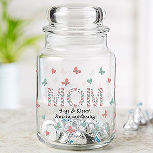 Butterfly Mom philoSophies® Personalized Candy Jar - 29945