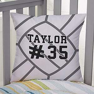 Volleyball Personalized 14 Throw Pillow - 29978-S