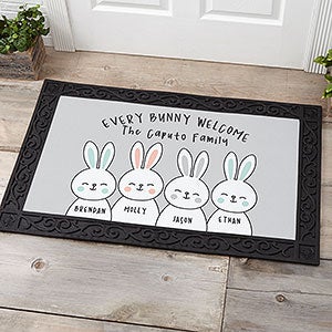 Every Bunny Welcome Easter Doormat