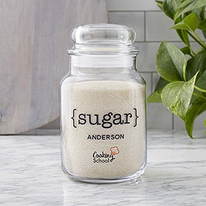 Personalized Logo Glass Jar - 30341