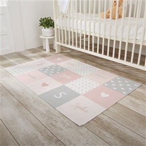 Baby Heart Personalized Nursery Area Rug 30x48 - 30367-S
