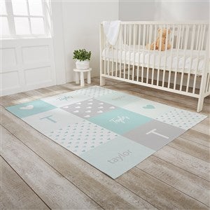 Baby Heart Personalized Nursery Area Rug 48x60 - 30367-M