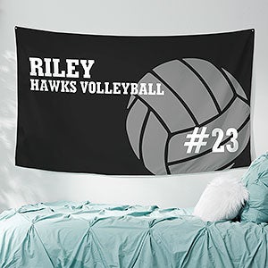 Volleyball Personalized 35x60 Wall Tapestry - 30402