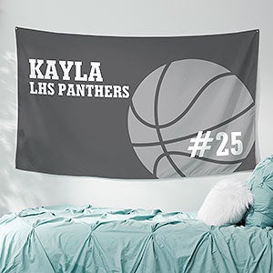 Basketball Personalized 35x60 Wall Tapestry - 30407
