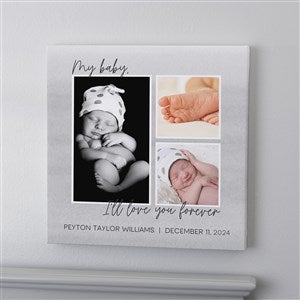 Love You Forever Personalized Baby Canvas Prints - 12x12 - 30422-S