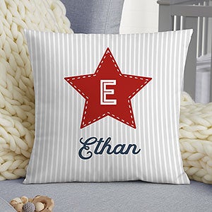All-Star Sports Baby Personalized 14 Velvet Throw Pillow - 30426-SV