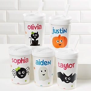 Halloween Character  Personalized Toddler 8oz. Sippy Cup - 30442