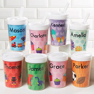 Customized Sippy Cups - Personalized Just For Them