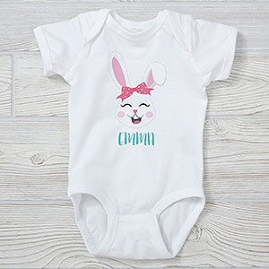 Build Your Own Girl Bunny Personalized Easter Baby Bodysuit - 30501-CBB