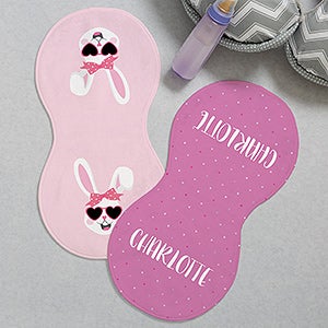 Build Your Own Girl Bunny Personalized Burp Cloths - Set of 2 - 30503-B