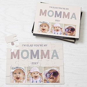 Glad Youre Our Mom Personalized Photo Puzzle - 25 Pc - 30660-25H